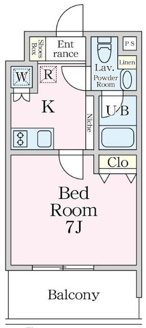 エスティメゾン亀戸の間取り
