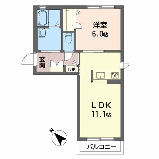 【間取り】 | エスポアールｆ