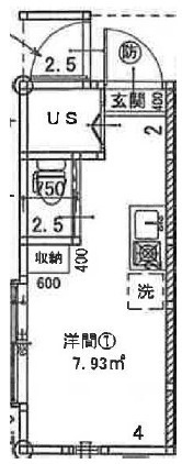 アーバンプレイス神楽坂2の間取り|間取りです