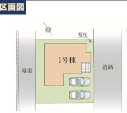 船橋市前原東6丁目15期の区画図