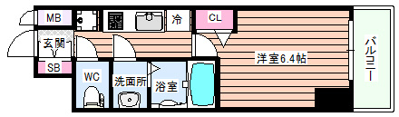 【間取り】 | プレサンス桜ノ宮イーサリアル