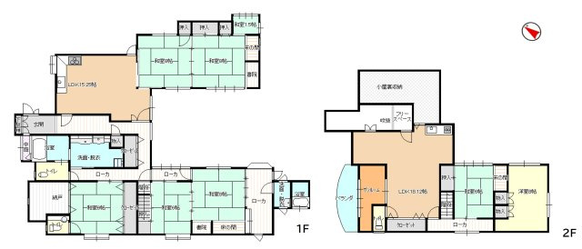 新潟市西区五十嵐中島4丁目の間取り