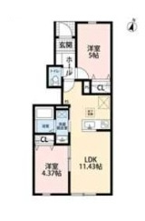 リーブルファイン足立辰沼の間取り