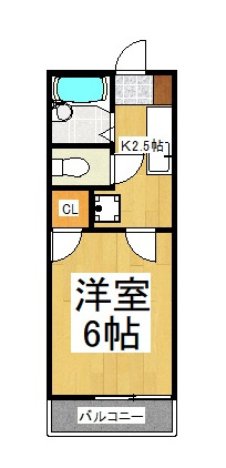 サンモールパル秋津の間取り