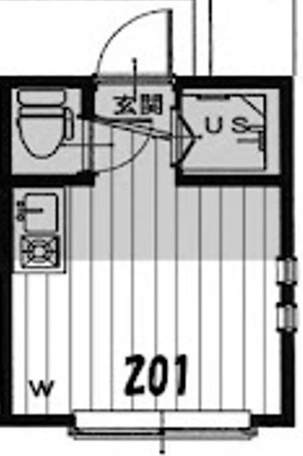アーバンプレイス高田馬場Ｃの間取り|ワンルーム+ロフト