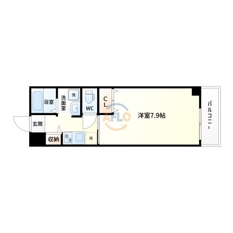 ロイヤルクイーンズパーク江坂(ROYAL　QUEENS　PARK江坂)の間取り|ROYAL QUEENS PARK江坂　間取り