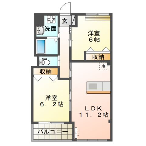 樹ノ里の間取り
