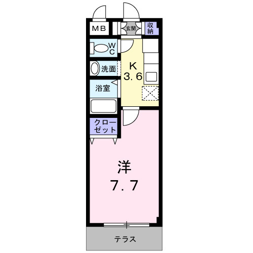 パル本城の間取り