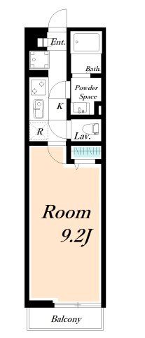 ラヴィータ妙典の間取り|反転タイプ