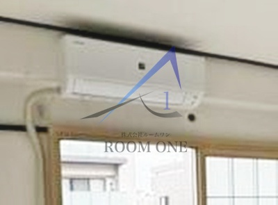 鶯谷マンションの設備|エアコン付きです。