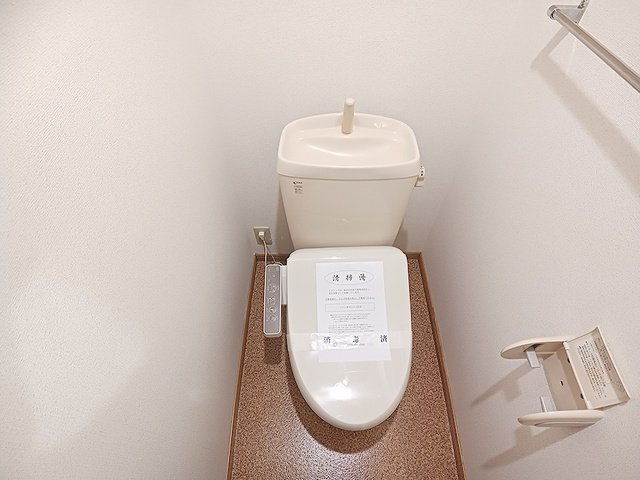 タウンコート学研台のトイレ