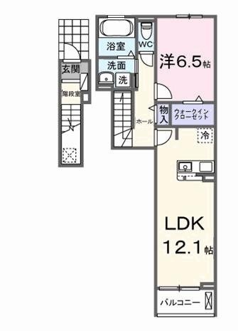 ロータス水巻１の間取り