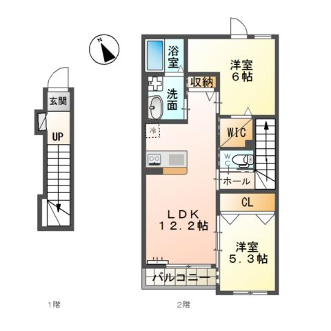 ラピュタパークの間取り
