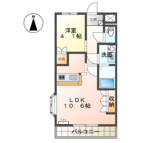 アルカディアの間取り
