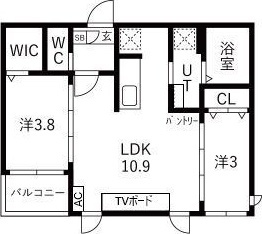 Tidy大江の間取り
