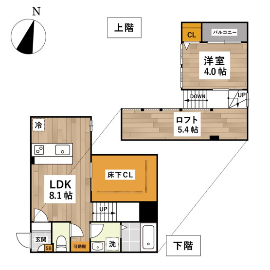 【間取り】 | ADC野芥ザ・ガーデン