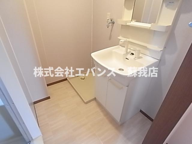 【洗面所】 | エクセル青葉 | ゆったりとスペースのある洗面所