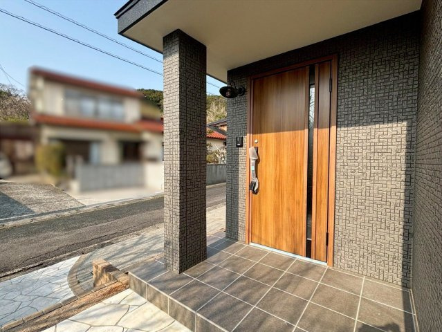 宇部市上条リノベ物件の玄関