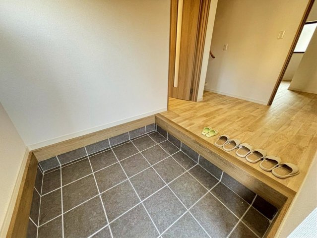 宇部市上条リノベ物件の玄関
