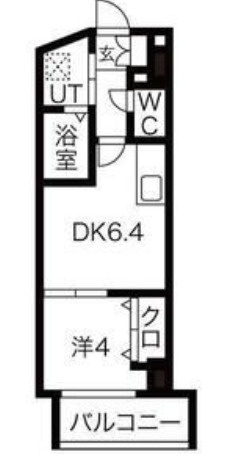 パークヒルズ東三国Visionの間取り