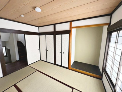 【和室】 | 松風町　中古戸建 | 和室ございます♪一息つく時の癒しの空間や客間にも使えますね！