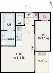 Jack ryoⅠの間取り
