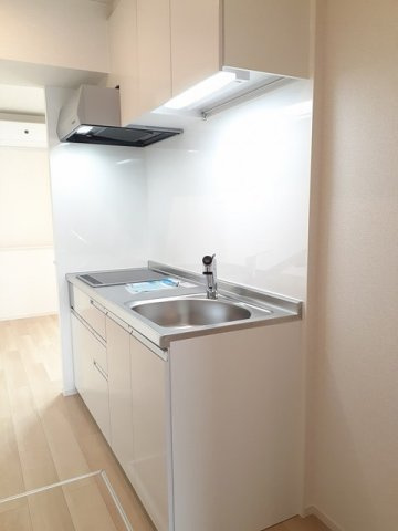 アンソレイエ　　刈谷市近郊の賃貸ならクラスホーム刈谷店のキッチン|コンパクトなキッチンで掃除もラクラク