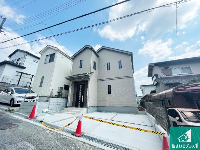 神戸市北区鈴蘭台西町　新築一戸建ての外観|お客様に長く安心して住んでいだだける事にこだわった家づくり！住んでからのアフターサービスにもしっかりと取り組んでいます！