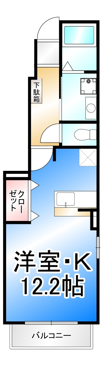 花みずきの間取り