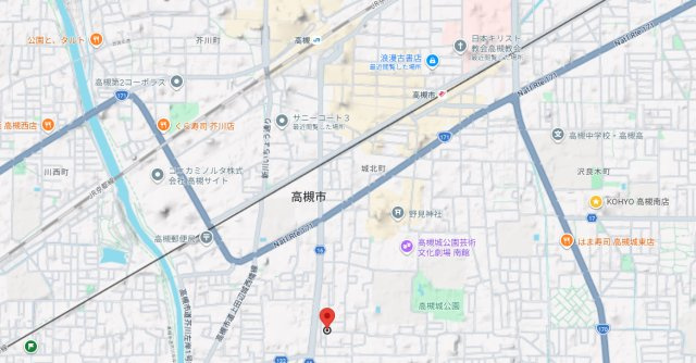 シティーライフ出丸の地図