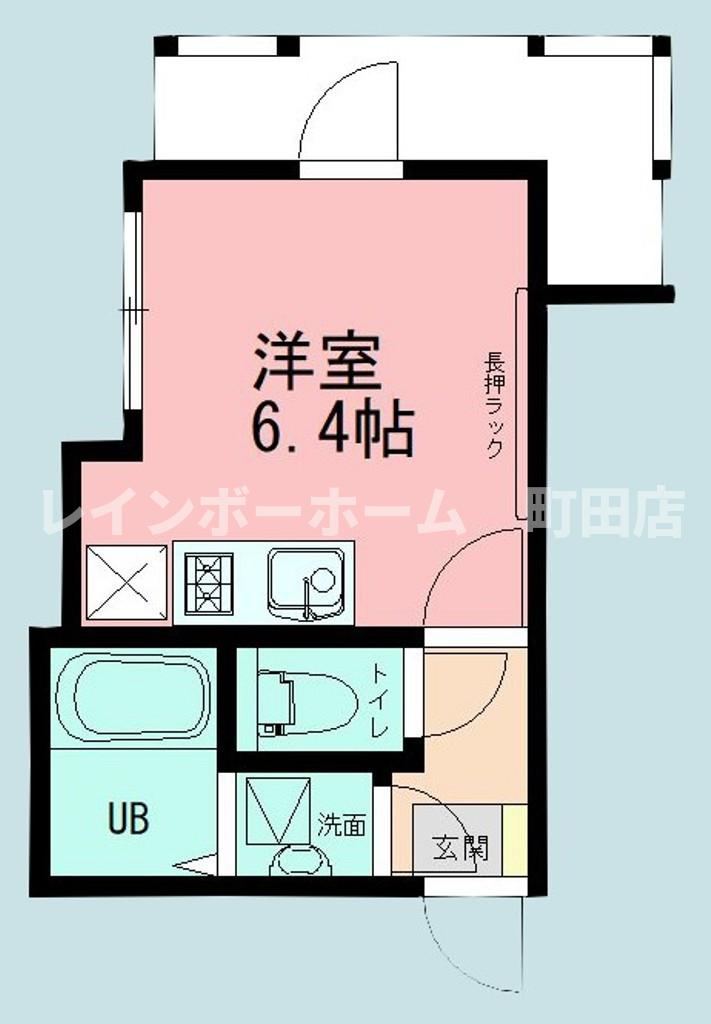 ｐｒｉｍｏ橋本※初期費用分割後払いサービス利用可能物件の間取り