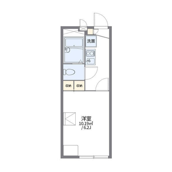 レオパレスコモンフィンチの間取り