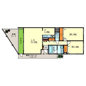 Akkord門戸の間取り