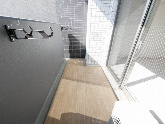 ファステート難波WESTパークのバルコニー