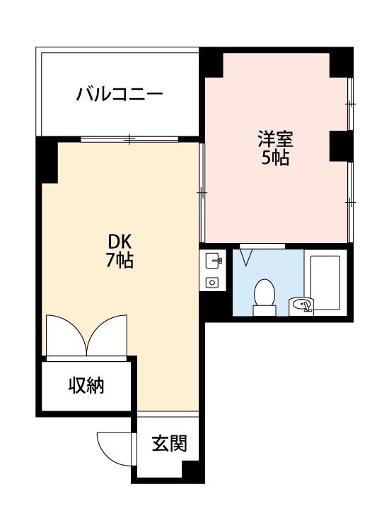 パレスヒラノの間取り