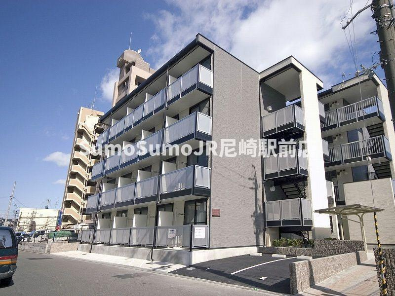 レオパレス加島駅ダイレクトⅡの外観|外観もきれいです