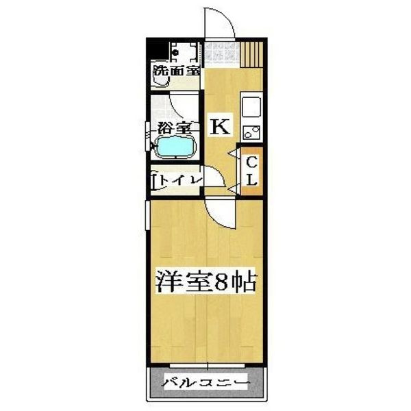 CITYSPIRE幸町の間取り