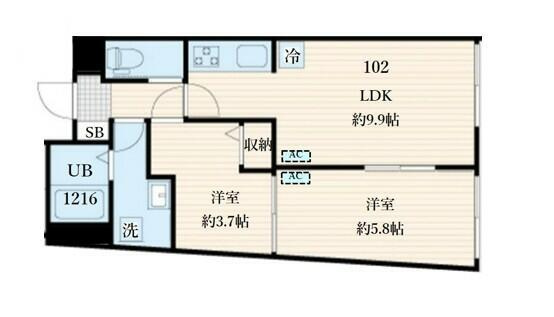 ａＬＡＴＯ自由が丘の間取り