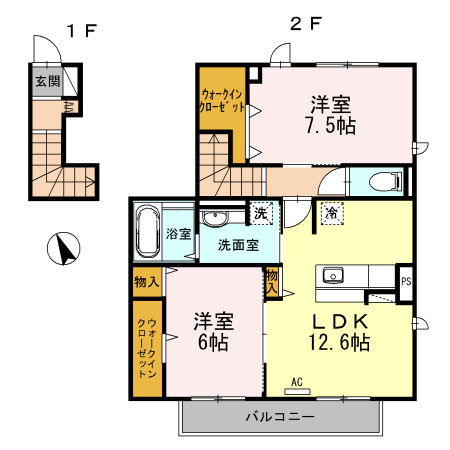 Resone T　B棟の間取り