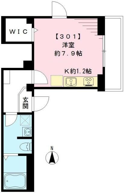 リンコート三軒茶屋の間取り