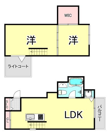 キャトルセゾンの間取り