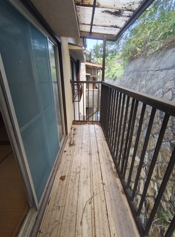 西丸山町3丁目戸建のバルコニー