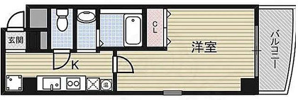 ルミエール瓦屋町の間取り