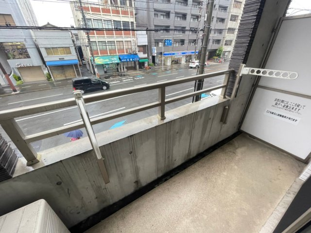 BRAVI上本町のバルコニー