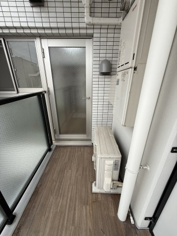 プレサンス心斎橋クオーレのバルコニー