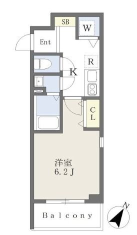 TraValore高宮の間取り