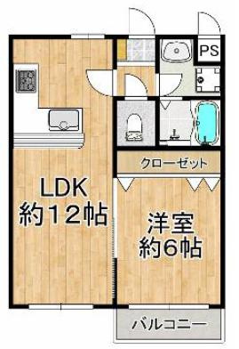 ハーモニーコート宮町の間取り