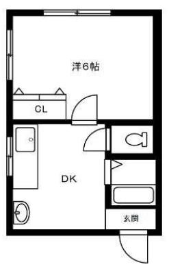 二葉マンションの間取り