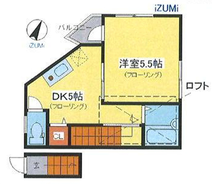 ツル菅原ハイツの間取り