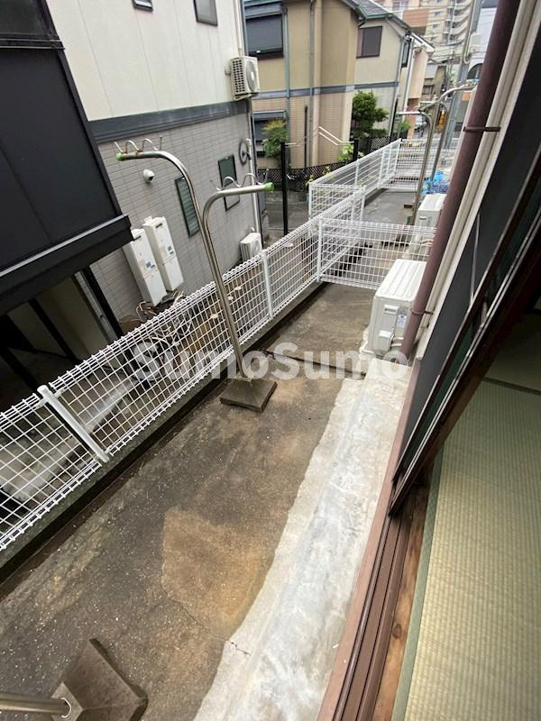 ハイム神田のバルコニー|バルコニー付きです